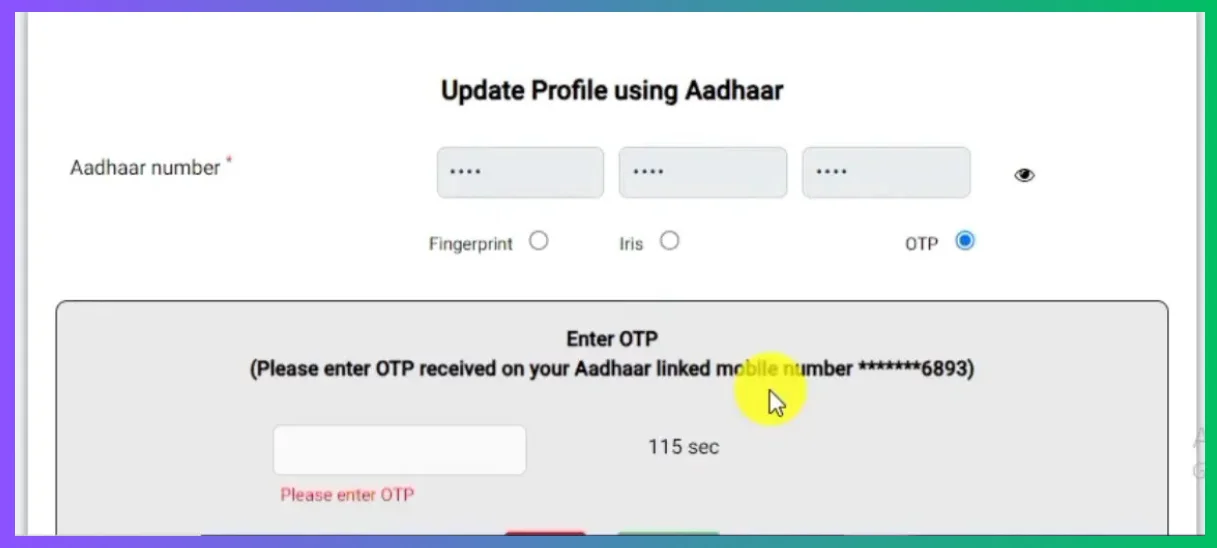 e Shram Card Download by Aadhar number